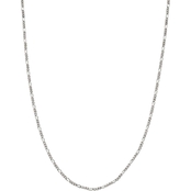 Sterling Silver Children's 2.5mm Figaro Chain Necklace