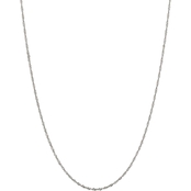 Girls Sterling Silver 2mm Singapore Chain