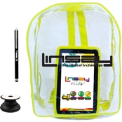 Linsay 7 in. 2GB RAM 32GB Tablet with Kids Yellow Case, Backpack, Holder and Pen