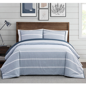 Brooklyn Loom Niari Yarn Dye Stripe 3 pc. Comforter Set