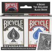 Bicycle Playing Cards 4 pk.