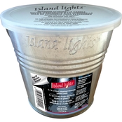Bond Island Lights 5 In. Citronella Galvanized Bucket Candle