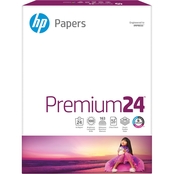 HP LaserJet Paper Ultra White 8 1/2 x 11 in. 24 lb. 98 Bright, 500 Sheets