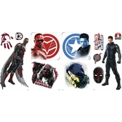 RoomMates Falcon and the Winter Soldier Peel & Stick Wall Decals
