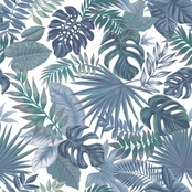 RoomMates Palm Frond Toss Peel and Stick Wallpaper