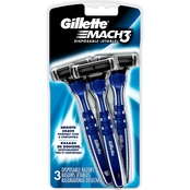 Gillette Mach3 Disposable Razors 3 ct.