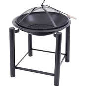 Blue Sky Outdoor Living 21 in. Square Raised Fire Pit