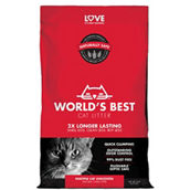 World's Best Cat Litter Clumping Multi Cat Unscented 15 lb.