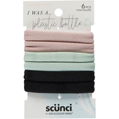 Scunci Consciously Minded Ponytailers 6 pk.