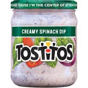 Frito Lay Tostitos Creamy Spinach Dip 15 oz.