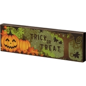 National Tree Company 4 in. Halloween Table Sign