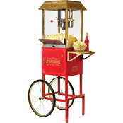 Nostalgia Vintage 10 oz. 59 in. Commercial Popcorn Cart