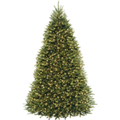 National Tree Company 6 ft. Dunhill Fir Tree with Clear Lights