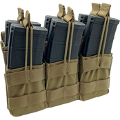 Shellback Tactical Triple Stacker Open Top M4 Mag Pouch