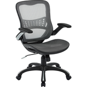 OSP Home Furnishings Mesh Seat and Back Manager's Chair