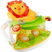 Fisher-Price Sit Me Up Lion Floor Seat with Toy Tray