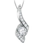 Sirena 14K White Gold 1/2 CTW Diamond Pendant