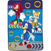 Sega Sonic the Hedgehog Sonic Speed Stars Blanket