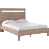 Signature Design by Ashley Flannia Platform Bed with Headboard
