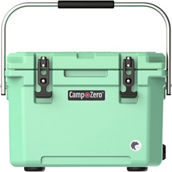 CAMP-ZERO 20L 21 qt. Premium Cooler with Four Molded In Beverage Holders