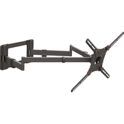 Barkan 40 in. Long TV Wall Mount 13-80 in. Dual Arm Full Motion Articulating