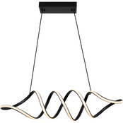 Artiva USA Infinito 68W Statement Geometric LED Dimmable Chandelier