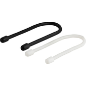 Philips 7 in. Flex Ties Black and White 6 pk.