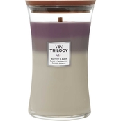 WoodWick Amethyst Sky Large Hourglass Trilogy Candle