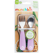Munchkin Raise Toddler Fork and Spoon Set