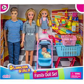 Chic Family Doll Set with Accessories