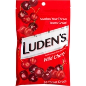 Luden's Wild Cherry Throat Drops 30 ct.