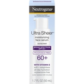 Neutrogena Ultra Sheer Face Serum SPF 60+ Sunscreen 1.7 oz.