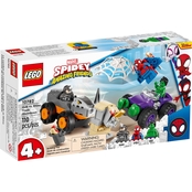 LEGO Spidey: Hulk vs. Rhino Truck Showdown 10782