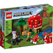 LEGO Minecraft The Mushroom House Playset