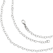 James Avery Delicate Connected Hearts Chain