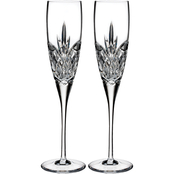 Waterford Love Forever Toasting Flute Glass 2 pk.