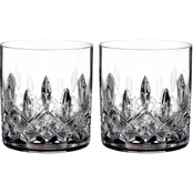 Waterford Connoisseur Lismore Straight Sided 7 oz. Tumbler Glass 2 pk.