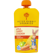 Peter Rabbit Organics Apple, Carrot & Squash Fruit Snack Squeeze Pouch 4.4 oz.