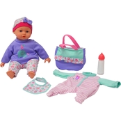 Disney Dream Collection 14 in. Baby Doll Gift Set with Accessories