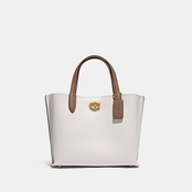 COACH Signature Leather Willow 24 Tote