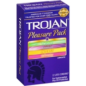 Trojan Lubricated Condom Pleasure Pack