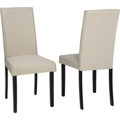 Signature Design by Ashley Kimonte Dining Room Side Chair 2 pk.