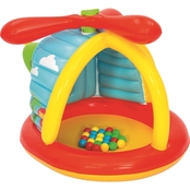 Bestway Fisher-Price 61 in. x 40 in. x 36 in. Helicopter Ball Pit