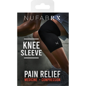 Nufabrx Pain Relieving Medicine Compression Knee Sleeve