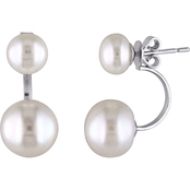 Sofia B. Sterling Silver Cultured Freshwater Pearl Earrings with Jackets