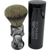 Caisson Shaving Co. 24mm Synthetic Shaving Brush with Travel Tube