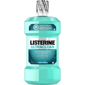 Listerine Ultraclean Antiseptic Tartar Cool Mint Mouthwash 1.5 L.