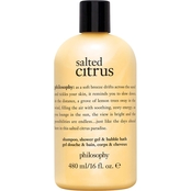 Philosophy Salted Citrus Shampoo, Shower Gel and Bubble Bath