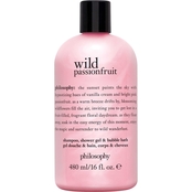 Philosophy Wild Passionfruit Shampoo, Shower Gel and Bubble Bath