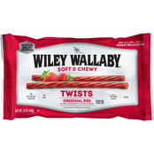 Wiley Wallaby Classic Red Licorice Twists 12 oz.